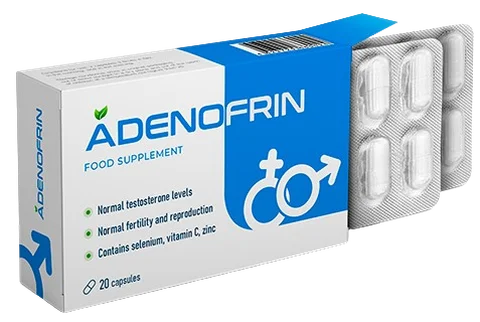Adenofrin δισκία για τον προστάτη και την ανδρική ουρολογική υγεία