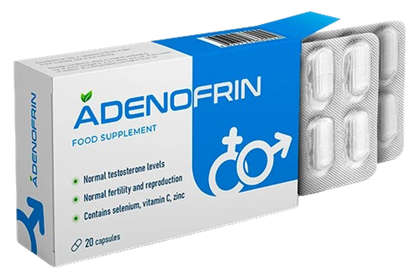 Adenofrin δισκία για τον προστάτη και την ανδρική ουρολογική υγεία