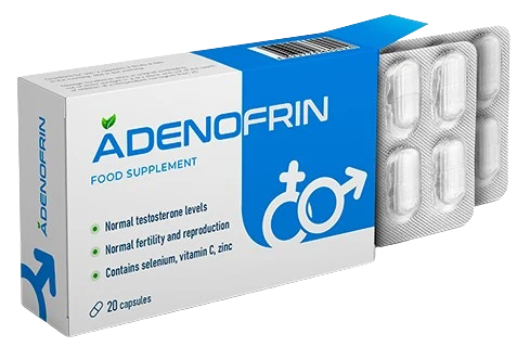 Adenofrin — Φυσικά Δισκία για τον Προστάτη και την Ανδρική Ευεξία