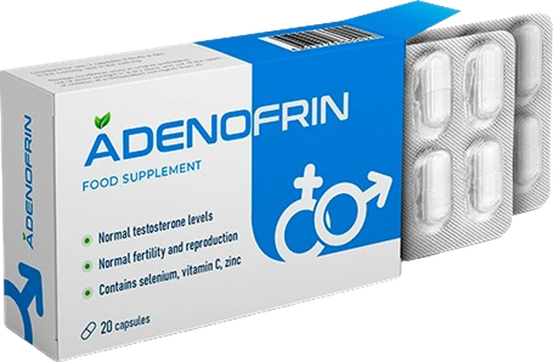 Adenofrin — Capsule Naturali per la Prostata e la Vitalità Maschile
