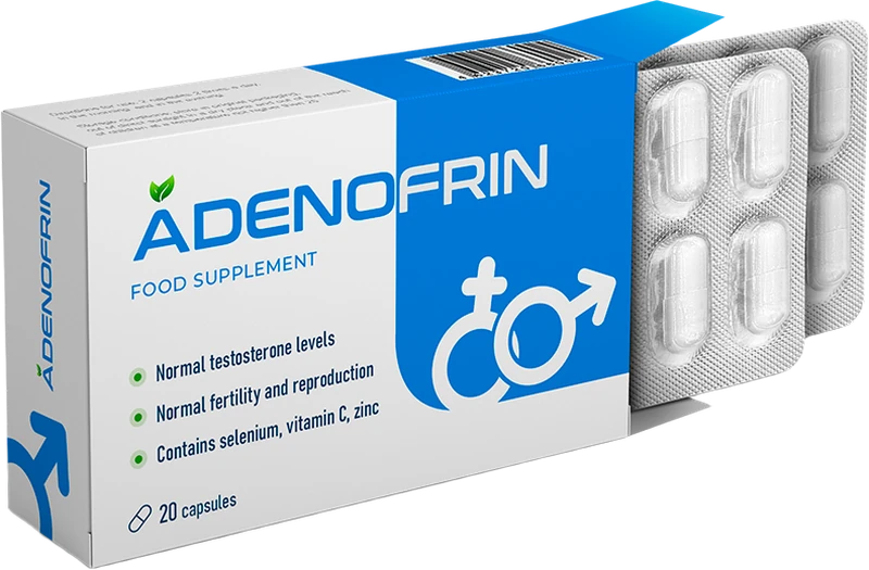 Adenofrin — Ayurvedic-Inspired Capsules for Prostate Health and Male Vitality