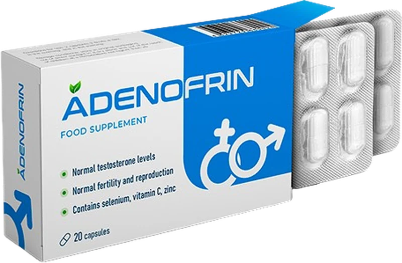 Adenofrin natural prostate capsules